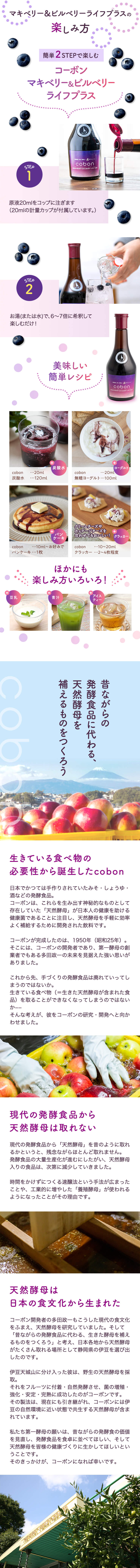 マキベリー＆ビルベリーライフプラスの楽しみ方