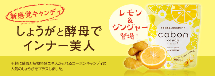 新感覚キャンディ しょうがと酵母でインナー美人